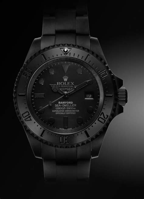 rolex deepsea blackout predator replica